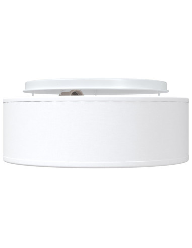 Lampada da soffitto Bianco 30 x 30 x 13,5 cm Tessuto