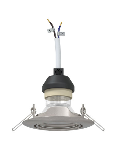 Spotlight 24 pcs Argento 9 x 9 x 2.5 cm Metallo