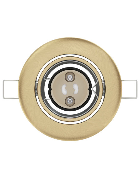 Lampade Set di 12 Ottone Metallo 9 cm Lampade a soffitto a filo