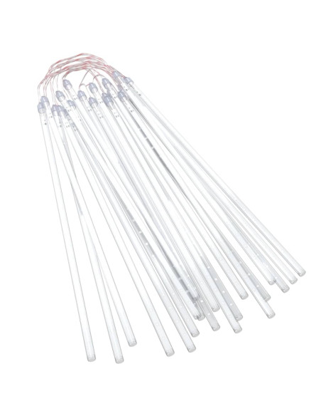 Luci Meteoriche 20pz 50cm Bianco Freddo 720 LED Interni Esterni