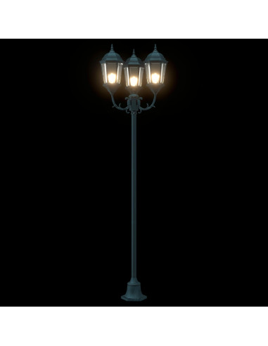 Luce da Giardino Verde vintage spazzolato 57 x 49 x 241 cm