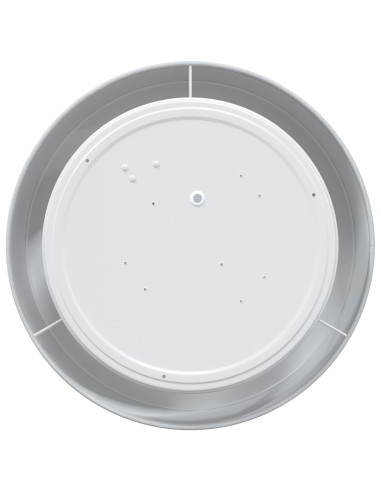 Lampada da soffitto Grigio 30 x 30 x 13,5 cm Tessuto