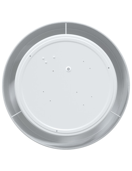 Lampada da soffitto Grigio 30 x 30 x 13,5 cm Tessuto