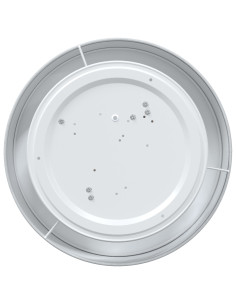 Lampada da soffitto Grigio 38 x 38 x 13,5 cm Tessuto 2