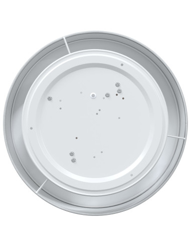 Lampada da soffitto Grigio 38 x 38 x 13,5 cm Tessuto