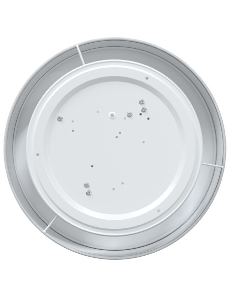 Lampada da soffitto Grigio 38 x 38 x 13,5 cm Tessuto