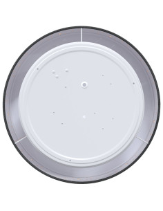 Lampada da soffitto Nero 30 x 30 x 13,5 cm Tessuto 2