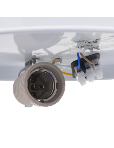 Lampade da soffitto  con paralume stellato Nero Ø 30 cm Tessuto E27