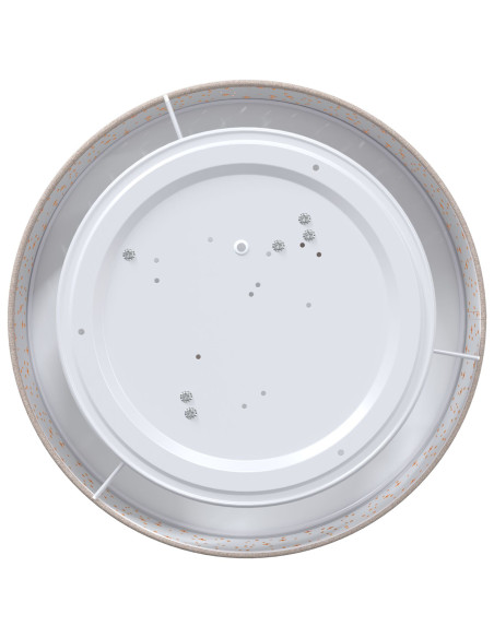 Lampada da soffitto Talpa 38 x 38 x 13,5 cm Tessuto