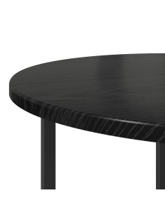 Set tavolini 2 pcs Rovere Nero