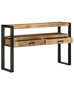 Tavolo consolle 120 x 33 x 75 cm Legno di mango massello