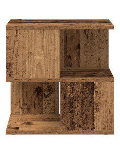 Tavolo laterale Legno vecchio 30 x 30 x 55 cm Legno multistrato