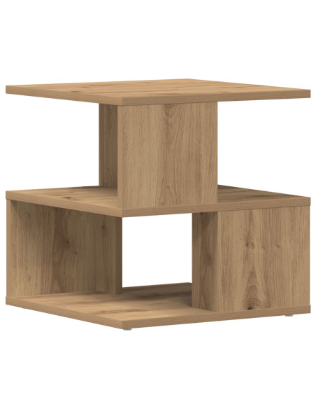 Tavolino  in rovere artigianale 40x40x40 cm in legno ingegnerizzato