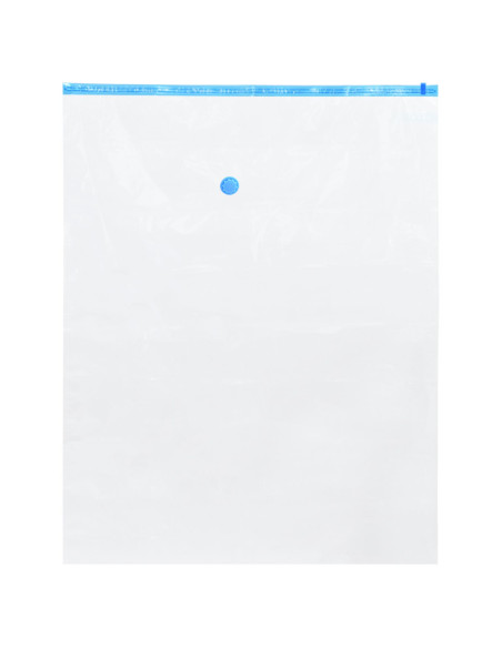 Sacchetti per Stoccaggio 10 pcs Trasparente e Blu 130 x 100 cm