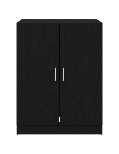 Armadio per Lavatrice Rovere Nero 70,5 x 71,5 x 91,5 cm