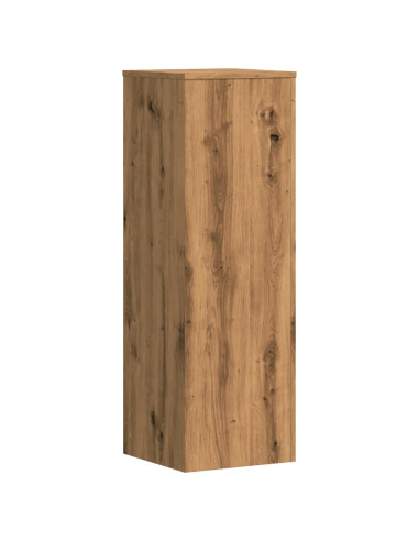 Supporto per Piante Rovere Artigianale 33x33x100 cm Truciolato