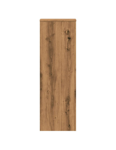 Supporto per Piante Rovere Artigianale 33x33x100 cm Truciolato