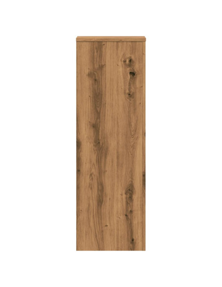 Supporto per Piante Rovere Artigianale 33x33x100 cm Truciolato