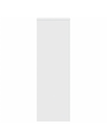 Supporto per Piante Bianco 33x33x100 cm in Truciolato