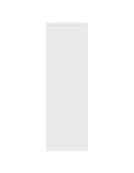 Supporto per Piante Bianco 33x33x100 cm in Truciolato