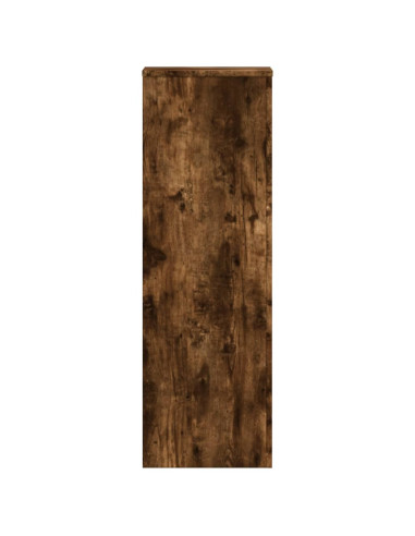 Supporti per Piante 2 pz Rovere 33x33x100 cm Legno Multistrato