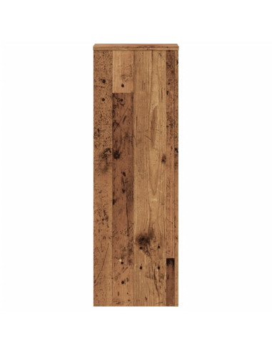 Supporti per Piante 2 pz Legno Vecchio 33x33x100 cm Multistrato
