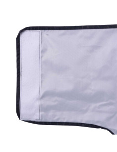 Impermeabile per Cani con Strisce Riflettenti Poliestere 4XL