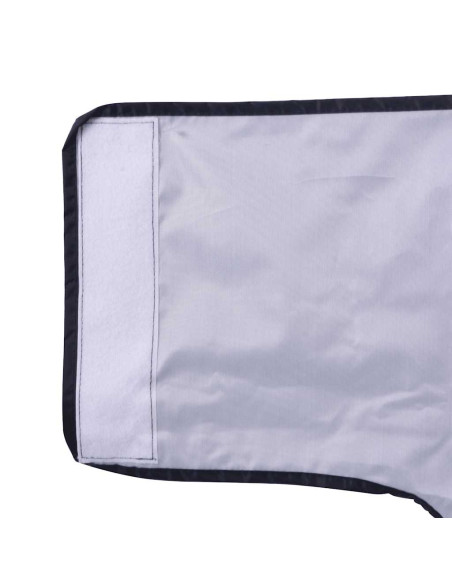 Impermeabile per Cani con Strisce Riflettenti Poliestere 4XL