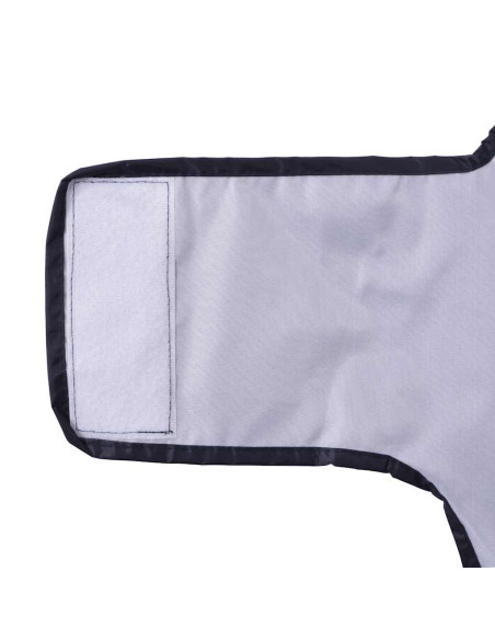 Impermeabile per Cani con Strisce Riflettenti Poliestere XXS