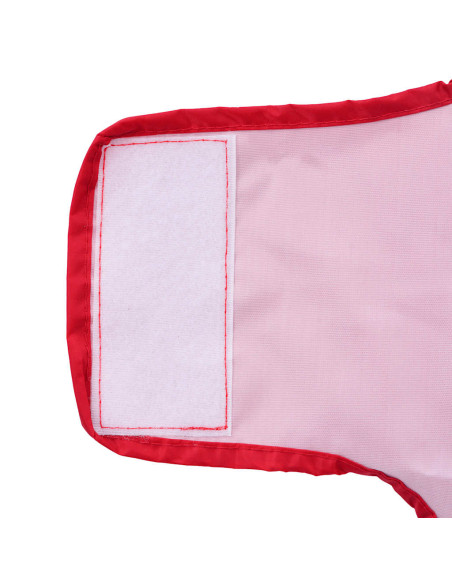 Impermeabile per Cani con Strisce Riflettenti Poliestere XS