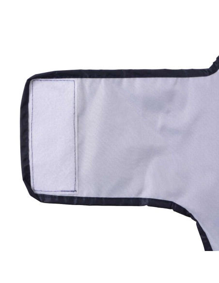 Impermeabile per Cani con Strisce Riflettenti Poliestere L