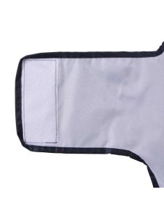 Impermeabile per Cani con Strisce Riflettenti Poliestere S