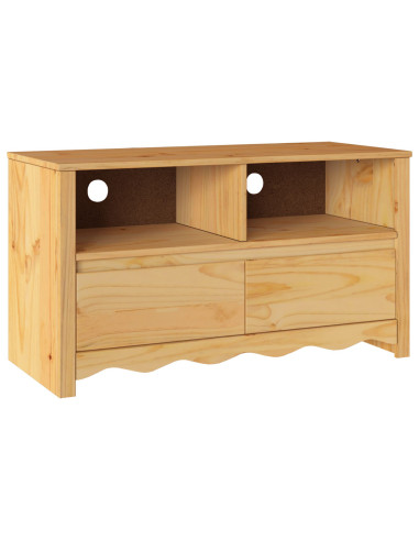 Mobile TV Drammen Rovere 99 x 43 x 55 cm Legno massello di pino