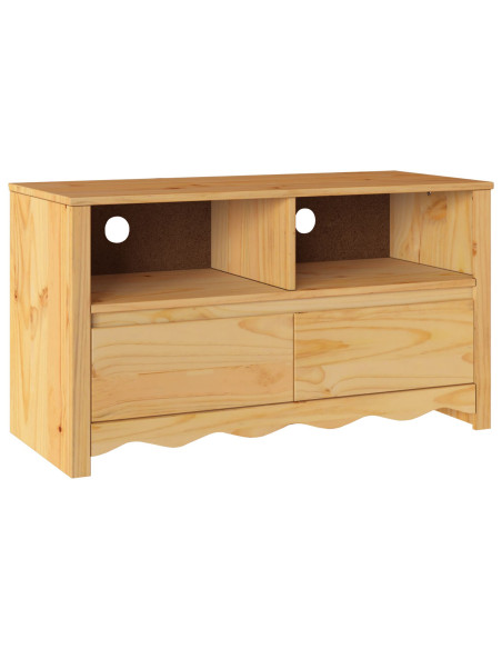 Mobile TV Drammen Rovere 99 x 43 x 55 cm Legno massello di pino