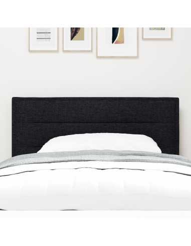 Testiera con testiera Nero 80 cm Pelle Sintetica