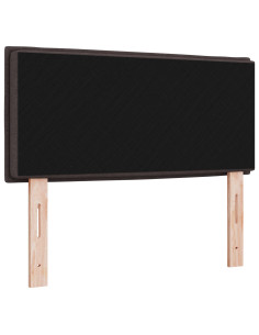 Testiera con testiera Marrone Scuro 100 cm Pelle Sintetica