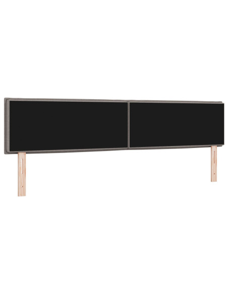 Testiera  Design Linea Tortora 200 cm Tessuto
