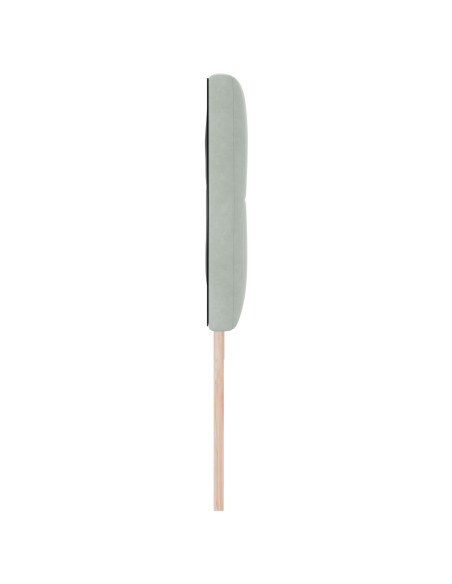 Testiera  Imbottita Grigio Chiaro 180 cm in Velluto