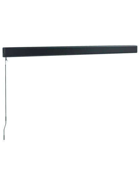 Tenda da Sole Retrattile Crema 3,5x2,5 m in Tessuto e Alluminio