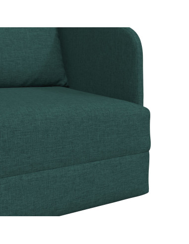 Divano letto 60cm Verde Scuro Tessuto