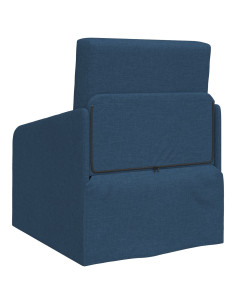 Divano letto 60cm Blu Tessuto