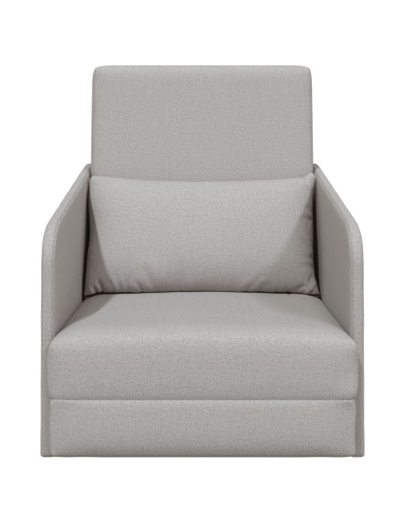 Divano Grigio nuvola Poliestere 200 x 60 x 62 cm Divano letto