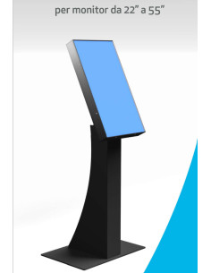 TOTEM STRUTTURA FREESTANDING 2255 REG TILT FLIP OPZIONE PC E PRINT