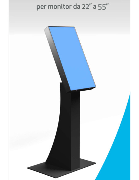 TOTEM STRUTTURA FREESTANDING 2255 REG TILT FLIP OPZIONE PC E PRINT
