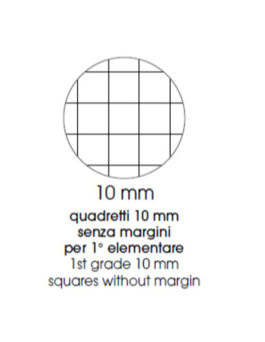 CF10 QUAD MAXI SWEET A4 100G R.10MM