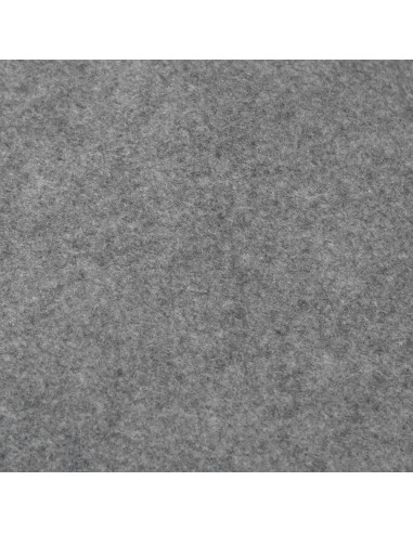 Telo Sotto Piscina Grigio Chiaro Ø428 cm Geotessile Poliestere