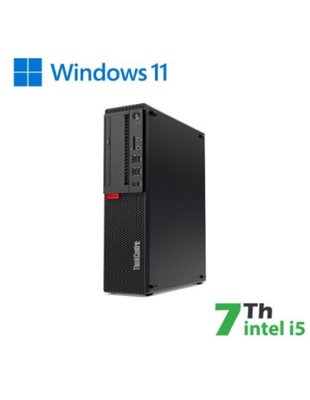 PC LENOVO RINOVO REFURBISHED ThinkCentre M710S RN84534113 SFF i5-7x00 16GB SSD NEW 480GB W11P