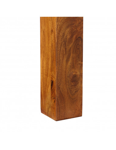Tolette per Camera da Letto  Marrone Legno massello di Sheesham