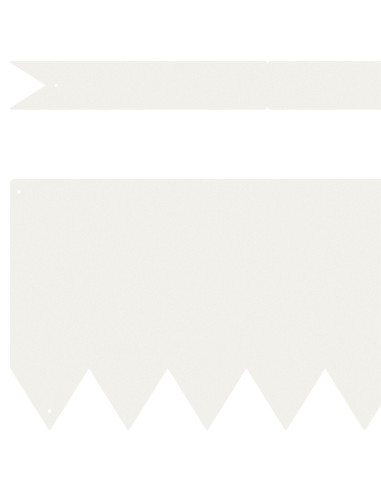 Bordura per Prato 30 pcs Bianco 100 x 0.05 x 20 cm