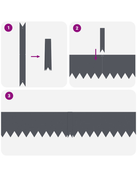 Bordura per Prato 20 pcs Antracite 100 x 0.05 x 20 cm